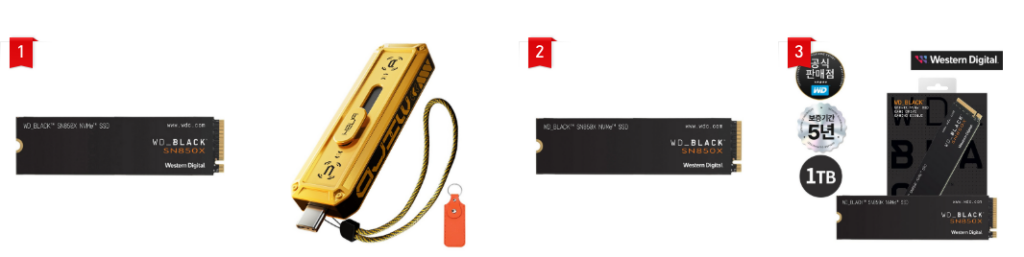 WD Black SN850X NVMe SSD